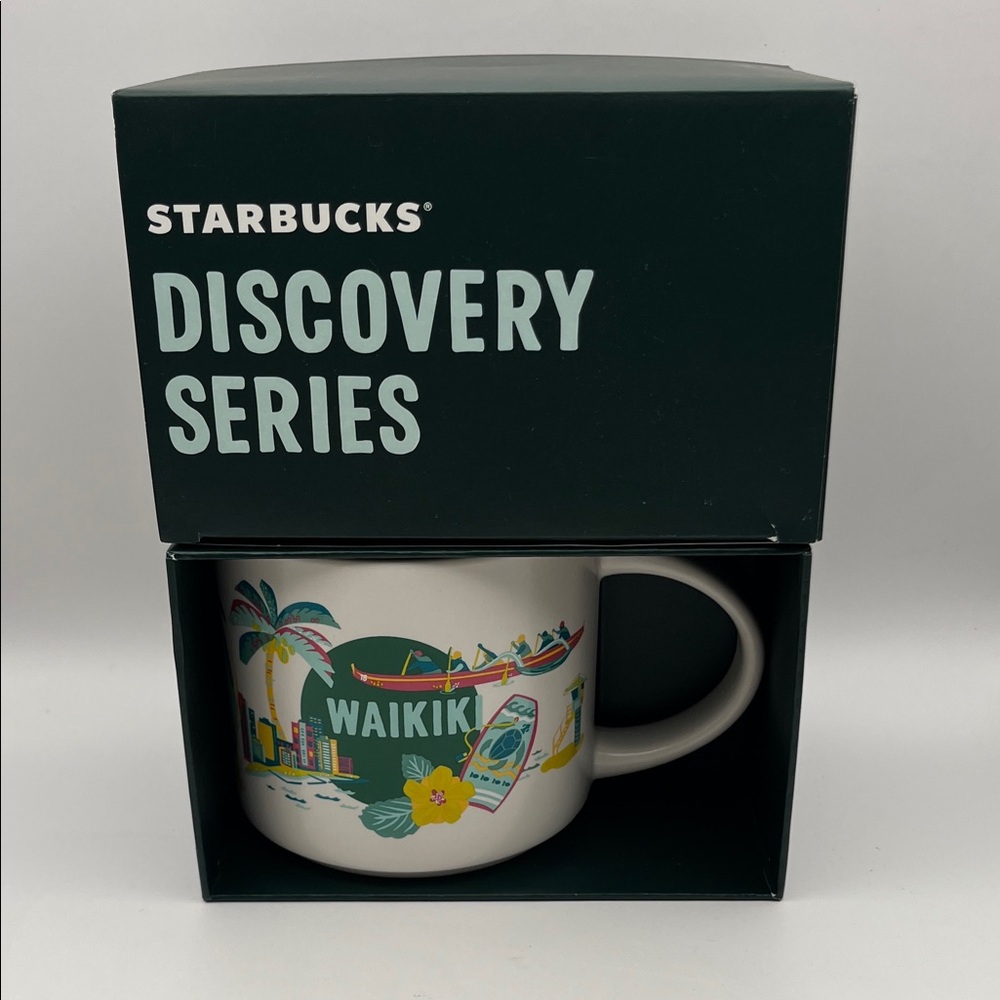 NWT Starbucks DISCOVERY Series WAIKIKI Mug